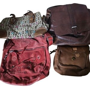 Stylish Brown and Red Men's Bags